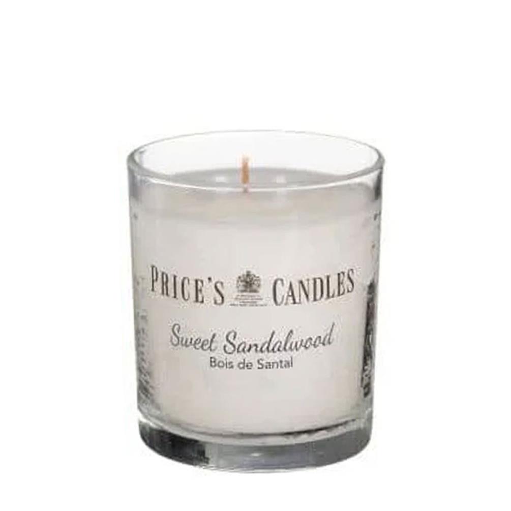 Price's Soft Sandalwood Boxed Small Jar Candle £4.79